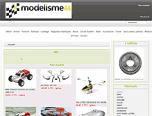 Tablet Screenshot of modelisme44.com